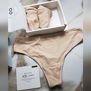 High stretch tong nude size extra small XS Sculvor